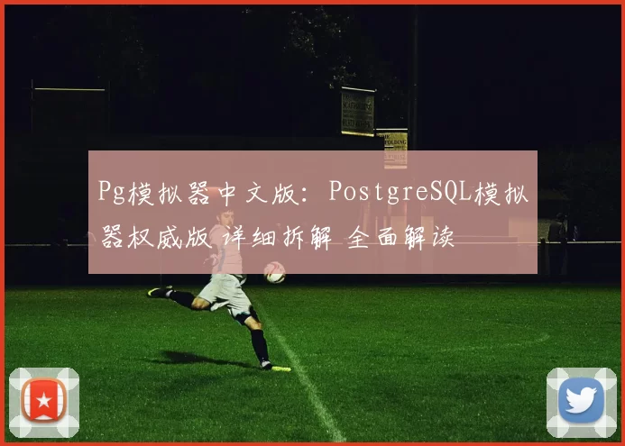 Pg模拟器中文版：PostgreSQL模拟器权威版 详细拆解 全面解读